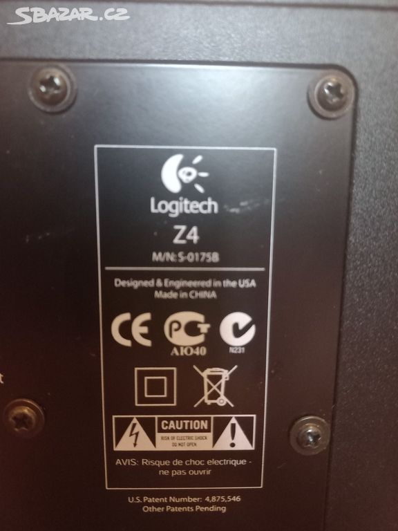 Logitech Z4 repro 2.1 s ovladačem